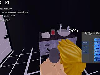 In roblox, two guys explore passionate gay encounters with intense anal action