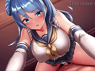 Vzrušující cruiser hentai dobrodružství v anime sérii