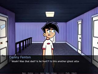 maddie rides danny in amity park cowgirl sex