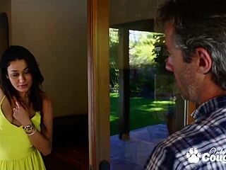 uhh, housewife gigi loren takes a huge messy facial, oops!