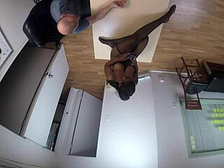 In a hotel room, I roughly fuck a submissive milf, making her suck my cock and swallow my cum.