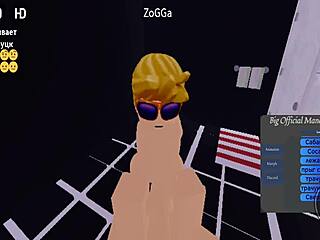 In roblox, two guys explore passionate gay encounters with intense anal action