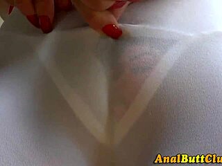 damn, this big butt asian chick gets toyed hard. can’t stop watchin’ her gag on it!