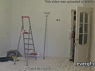 broke dude watches slutty friend bang his ex for cash 💦