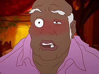 megumin begs black man for divine fuck in naked hentai parody