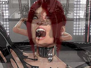 cybercaptain’s 3d bdsm bondage fetish comics are wild