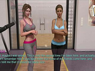 a wife and stepmother play games together