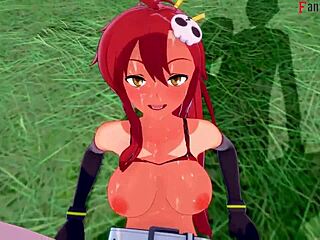 Yoko Littner stars in this POV promo from Tengen Toppa Gurren Lagann, available in full on Sheer or PTRN FantasyKing3.