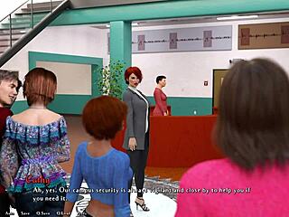 быть дик 06 - помогаю горячей рыжей президентше