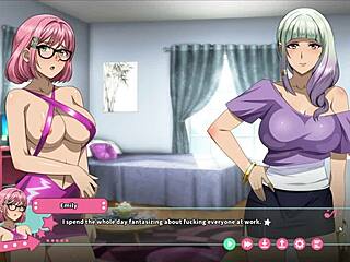 Futa Fix Hentai Game Delivers Futanari Cowgirl Creampie In Sexy Outfit