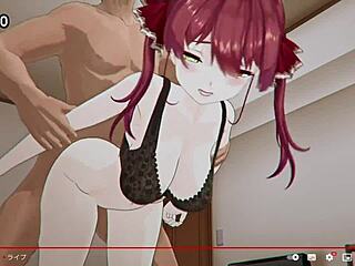 Compilation of Vtubers Getting Down and Dirty in 3D Action