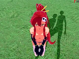 Yoko Littner stars in this POV promo from Tengen Toppa Gurren Lagann, available in full on Sheer or PTRN FantasyKing3.