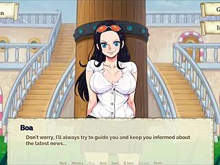 lusty buccaneers hentai parody with nami baring all