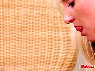 Susan Snow fucks sextoy on floor