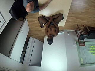 In a hotel room, I roughly fuck a submissive milf, making her suck my cock and swallow my cum.