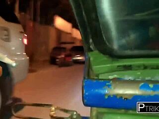 cute asian petite 18+ discovers her g-spot outdoors