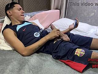 straight cousin masturbating and i helped him