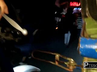 cute asian petite 18+ discovers her g-spot outdoors