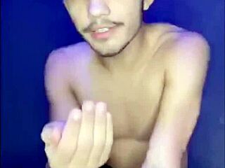 Gay Solo Hand Cum Session