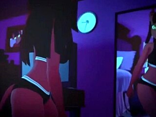 Meru the succubus unleashes intense cartoon hentai seduction in part one