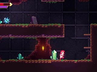 Redhead Nun's Futanari Blowjob In The Caves.