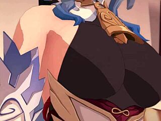 Bell and Ganyu in Genshin Impact