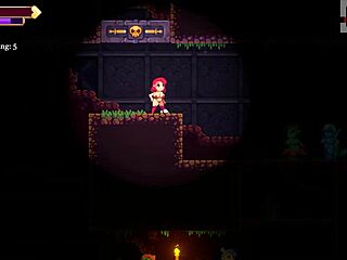 Redhead Nun's Futanari Blowjob In The Caves.