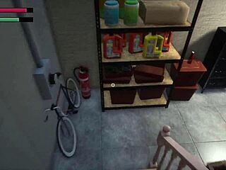 Damn! Stepmom Stuck in Washing Machine Gets Hardcore Action!