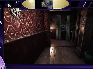 Want to See the Brunette's Big Tits in This Hentai Game?