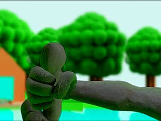 Claymation Masturbation: What's Next In This Hentai?