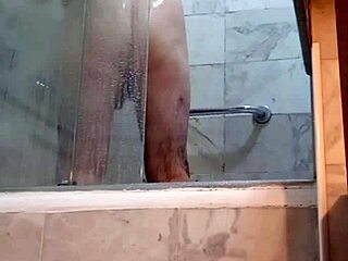 Naked in the gay sauna getting a wild massage and fucking