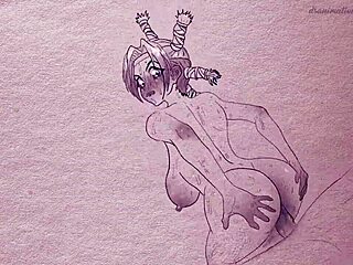 animated hentai hunter x hunter menchi gets wild in 2d sex