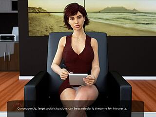 I-I can't believe the perverted psychologist in Milfy City with big tits and ass.