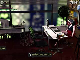 时尚商务卡通里老板掀秘书裙子激情爆棚