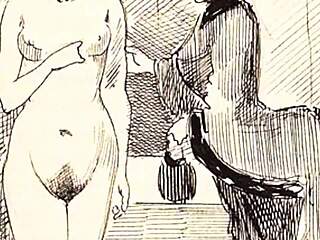 Podívej se na ty klasické vintage erotické kresby