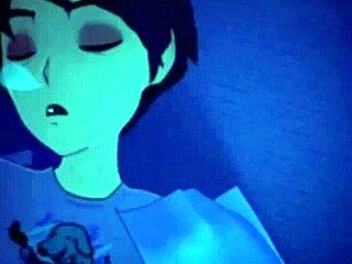 Meru the succubus unleashes intense cartoon hentai seduction in part one