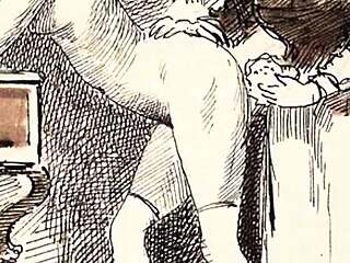 Check out these classic vintage erotic drawings
