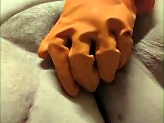 Holy Shit! Fat Hairy Granny Fingers and Fucks Wet Pussy!