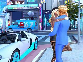 Tattoo slut loves anal sex