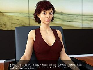 I-I can't believe the perverted psychologist in Milfy City with big tits and ass.