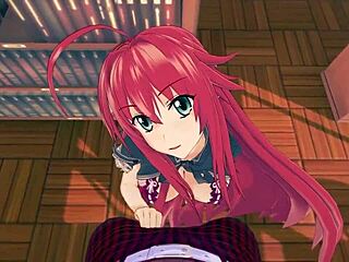 rias gremory and akeno ask something in hs dxd ntr madness 2