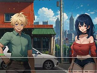 我爱看女友在这个3D变态游戏中暴露她的大奶和完美屁股