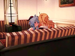 Bell and Ganyu in Genshin Impact