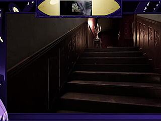 Want to See the Brunette's Big Tits in This Hentai Game?