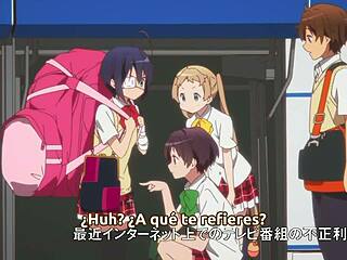 chuunibyou ren episode six unfolds in anime style