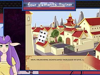 Aventura hentai de Avatar: The Last Airbender, entrenador de cuatro elementos parte 18