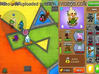 playing bloons td 6 in anime hentai style part 1?