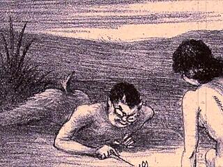 vintage erotic drawings tell a timeless story.