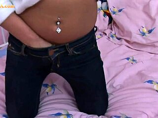 nastya shows off her big natural tits in a solo video with toys