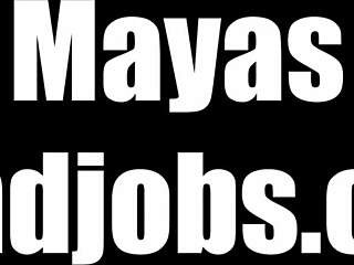 Man, Maya’s huge boobs swingin’ while I bust a huge load!